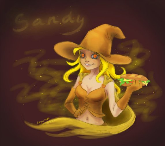 The Sand Witch, original concept.